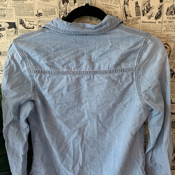 Mossimo Target Brand Button Down T-Shirt SZ Small - Picture 8 of 8